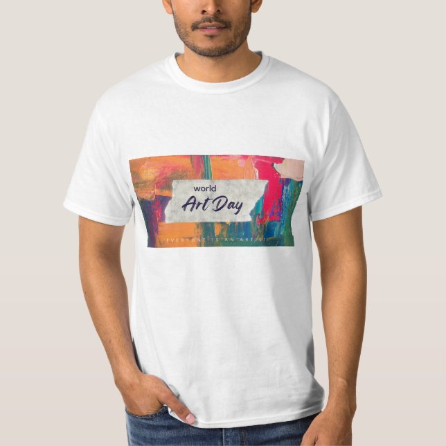 Camiseta Dia da Arte (Frente)