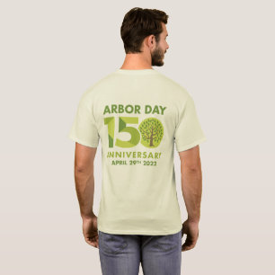 Camiseta Dia da Árvore 150º Aniversário 1872-2022 T-Shirt