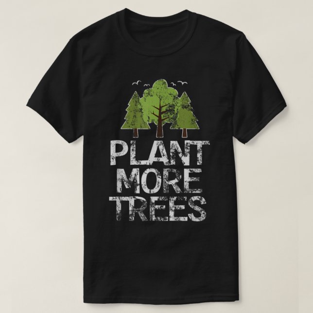 Camiseta Dia da Árvore das Plantas, Árvore mais numerosa do (Frente do Design)