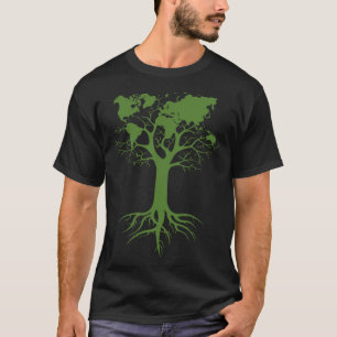Camiseta Dia da Árvore Terrestre 2021 Alterações Climáticas