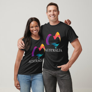Camiseta Dia da Austrália Feliz