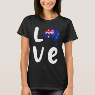 Camiseta Dia da Austrália Legal Bandeira de Mulheres na Aus