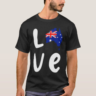 Camiseta Dia da Austrália Legal Bandeira de Mulheres na Aus