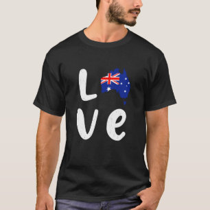 Camiseta Dia da Austrália Legal Bandeira de Mulheres na Aus