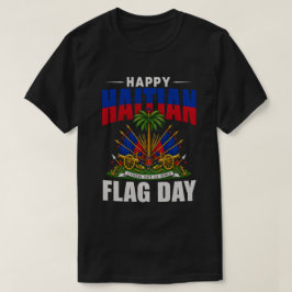 Camiseta Dia da Bandeira Haitiana | Orgulho Haitiano Design