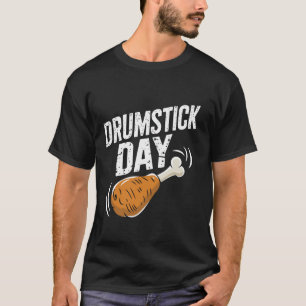 Camiseta Dia da Boca Engraçado Ação de Graças Perna para a 