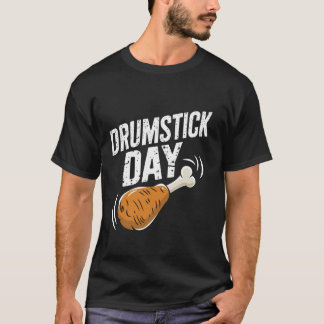 Camiseta Dia da Boca Engraçado Ação de Graças Perna para a 