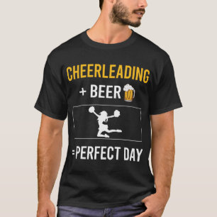 Camiseta Dia da Cerveja Liderança de torcida Líder de torci