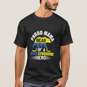 Camiseta Dia da Consciência do Urso da Mãe Orgulhoso