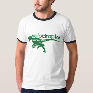 Camiseta Dia da Consciência do Velociraptor