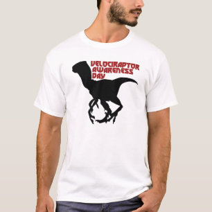 Camiseta Dia da Consciência do Velociraptor