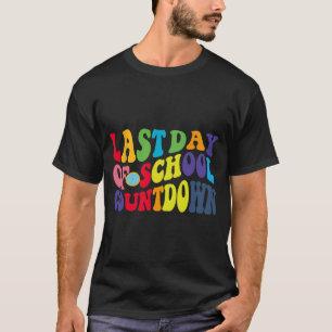 Camiseta Dia da Contagem Escolar Fora Para A Quota Da Groov