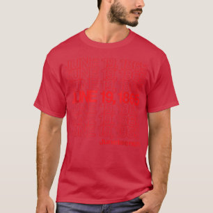 Camiseta Dia da Emancipação do Dia da Liberdade - Obrigado