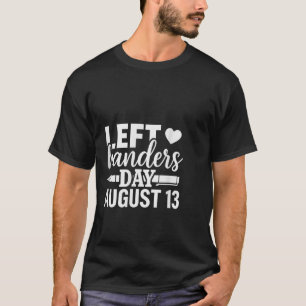 Camiseta Dia da Esquerda de Handers Deixou o Orgulho do Sou