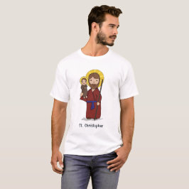 Camiseta Dia da Festa de São Cristóvão Santo