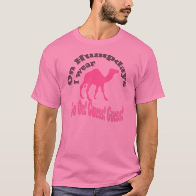 Camiseta Dia da Hump e camelo (Frente)