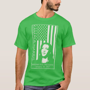 Camiseta Dia da Inauguração de Madame Vice Kamala