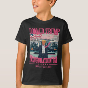 Camiseta Dia da Inauguração do Presidente Donald Trump 2025