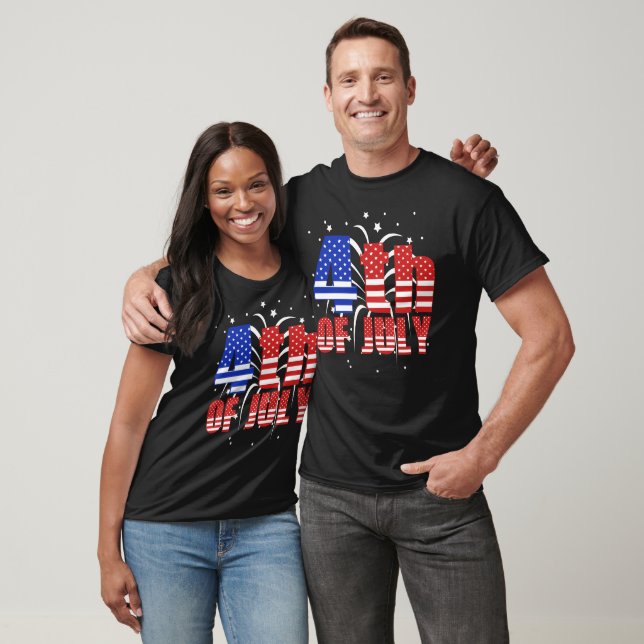 Camiseta Dia da independência (Unissex)