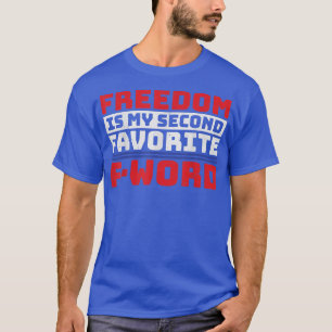 Camiseta Dia da Independência 4 de julho Vermelho Azul Cor