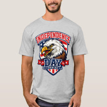 Dia da Independência Águia Estilo Varsity Patrióti