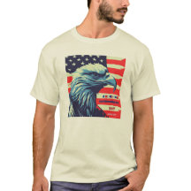 Dia da Independência Americana Águia Careca Patrió