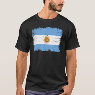 Camiseta Dia da Independência Argentina Bandeira da Argenti