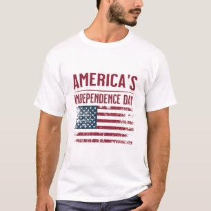 Camiseta Dia da Independência da América