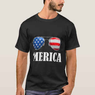 Camiseta Dia da Independência da América do 4 de julho Patr