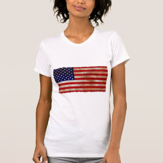 Camiseta Dia da Independência de Bandeira Americana Patriót