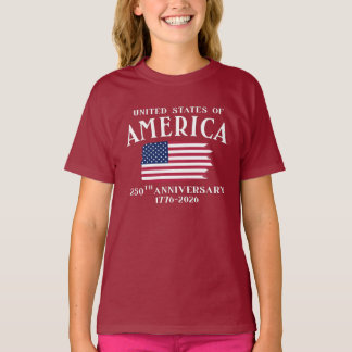 Camiseta Dia da Independência do 250º Aniversário dos EUA