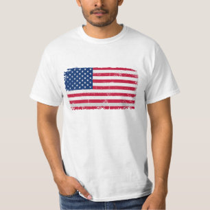 Camiseta Dia da Independência do Bandeira Americano
