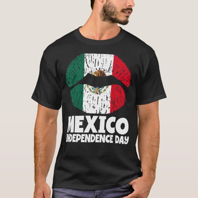 Camiseta Dia da Independência do México 2022 Orgulho dos Lá (Frente)