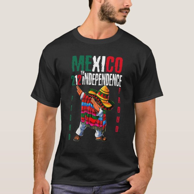 Camiseta Dia da Independência do México Grito De Dolores 21 (Frente)