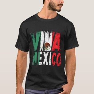 Camiseta Dia da Independência do México _ Viva Mulheres Ban