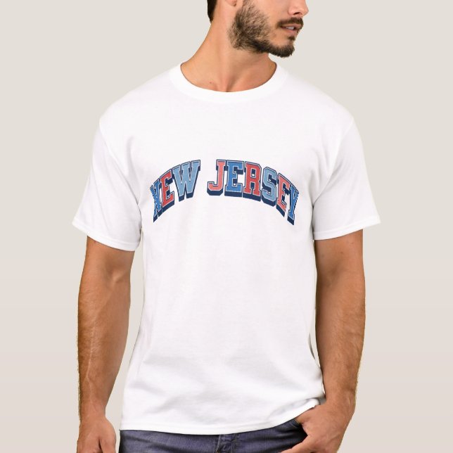 Camiseta Dia da Independência do Orgulho de Nova Jersey, 4  (Frente)