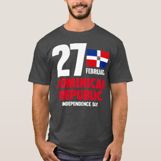 Camiseta Dia da Independência do Orgulho Dominicano