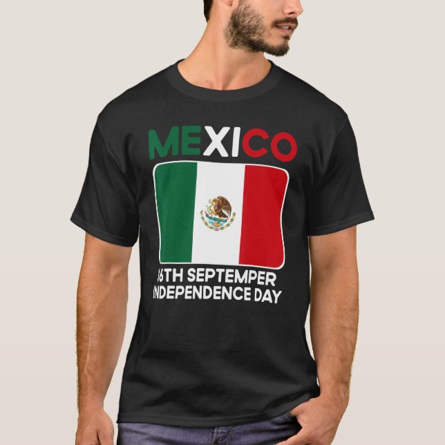 Camiseta Dia da Independência do Orgulho Mexicano 2022 (Frente)