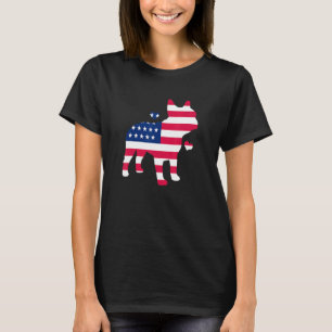 Camiseta Dia da Independência dos Estados Unidos Bandeira A