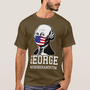 Camiseta Dia da Independência dos EUA 4 de julho George Was