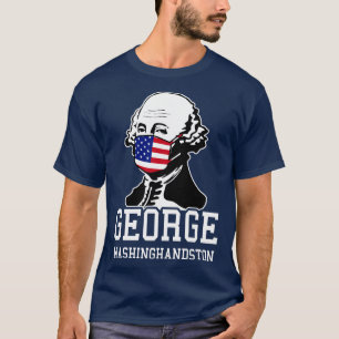 Camiseta Dia da Independência dos EUA 4 de julho George Was