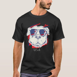 Camiseta Dia Da Independência Estados Unidos Da América