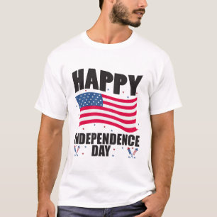 Camiseta Dia da Independência Feliz