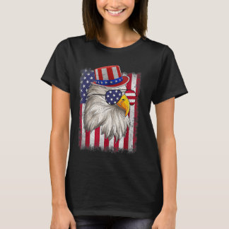 Camiseta Dia da Independência Feliz 4 de Julho Design Vinta