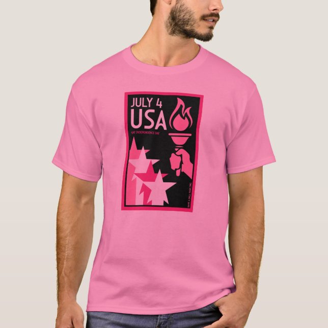 Camiseta Dia da Independência gay (Frente)