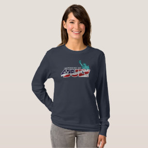 Camiseta Dia da Independência   Mulheres de Longa Distância