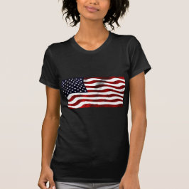 Camiseta Dia da Independência Patriótica da Bandeira Americ