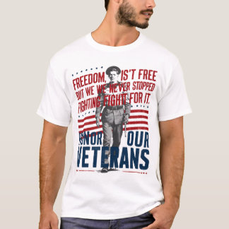 Camiseta Dia da Independência, veterano T-Shirt