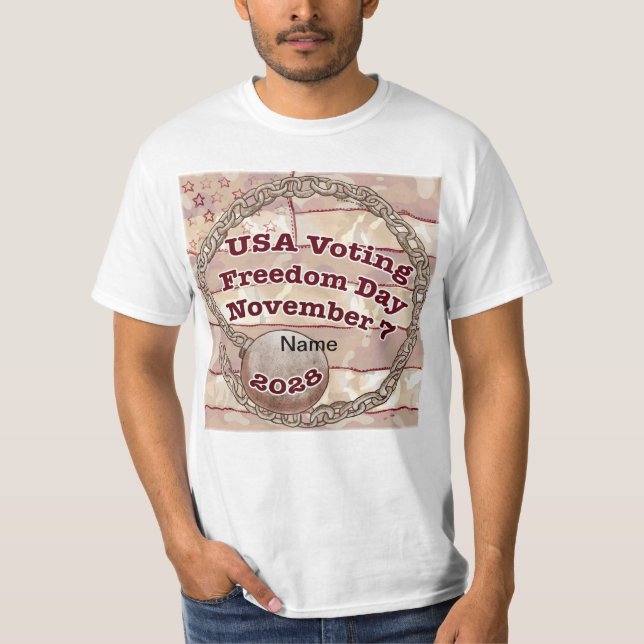 Camiseta Dia da Liberdade de Voto (Frente)