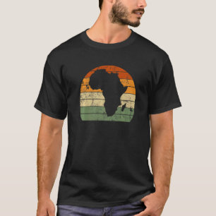 Camiseta Dia da Liberdade Solista do Mapa Africano